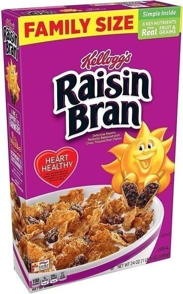 Raisin bran delicious raisins perfectly balanced with crisp - Product