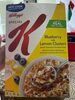 Special k blueberry with lemon clusters cereal - Product