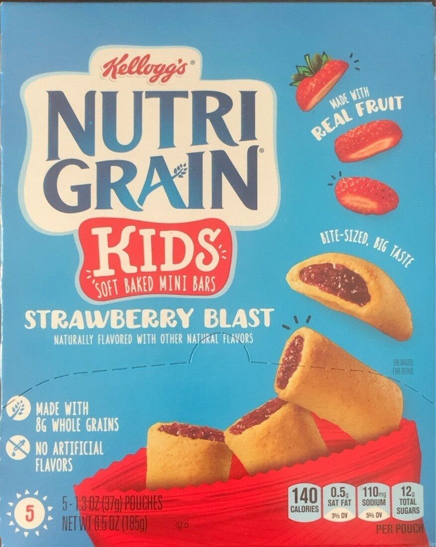 Nutri-Grain strawberry blast - Product