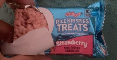 The Kellogg Company , Strawberry Flavored Crispy Marshmallow Squares, Strawberry, barcode: 0038000244032, has 4 potentially harmful, 6 questionable, and
    5 added sugar ingredients.