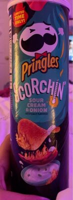 Sour cream and onion scorchin chips - Product