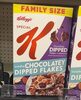 Chocolatey dipped flakes with almonds - Product