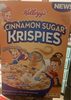 Cinnamon sugar krispies - Product