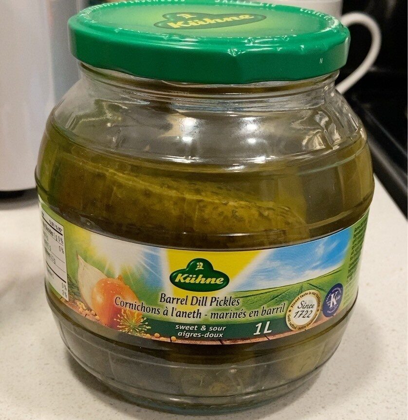 Barrel dill pickles - Produit