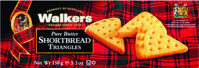 SHORTBREAD TRIANGLES 150G - WALKERS - 150g - Product - fr