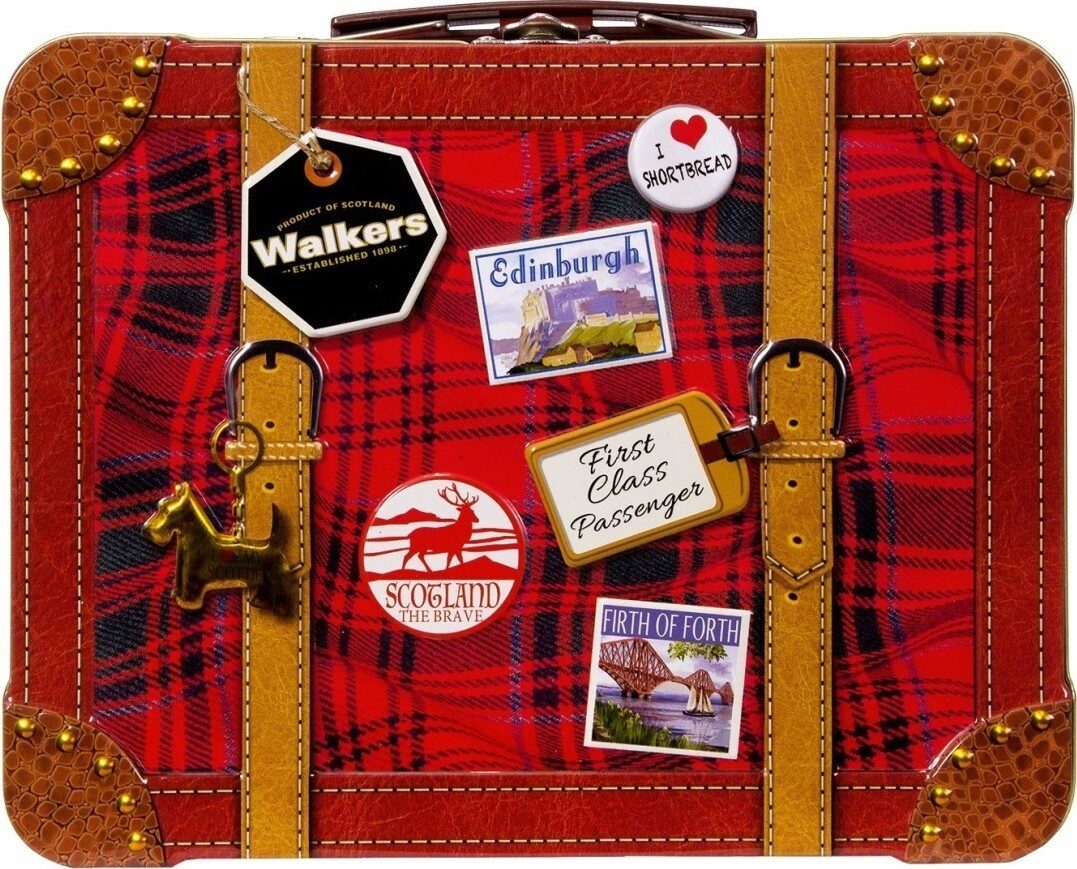 Suitcase tin - Product