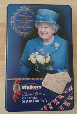 Walkers Shortbread Special Edition Queen Elizabeth - Produit