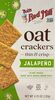 Jalapeño oat crackers - Product