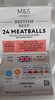 24 meatballs - نتاج