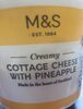 Cottage cheese with pineapple - Produkt