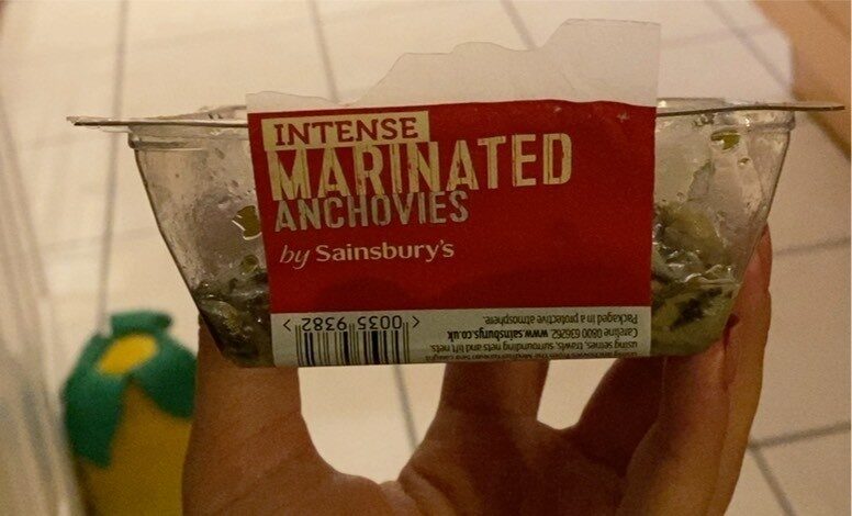 marinated anchovies - Produit
