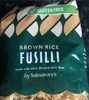 Brown rice fusilli - Product