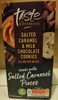 Salted caramel and milk chocolate cookies - Produit