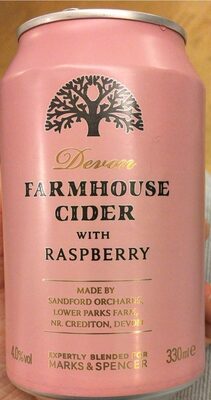 Farmhouse cider with raspberry - نتاج - en