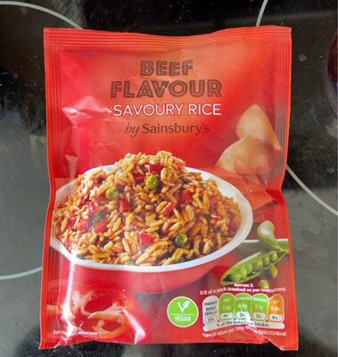 Beef flavour savoury rice - Produit - en