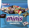 Family size minis favorites chocolate - Producto
