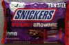 SNICKERS peanut brownie squares - Product