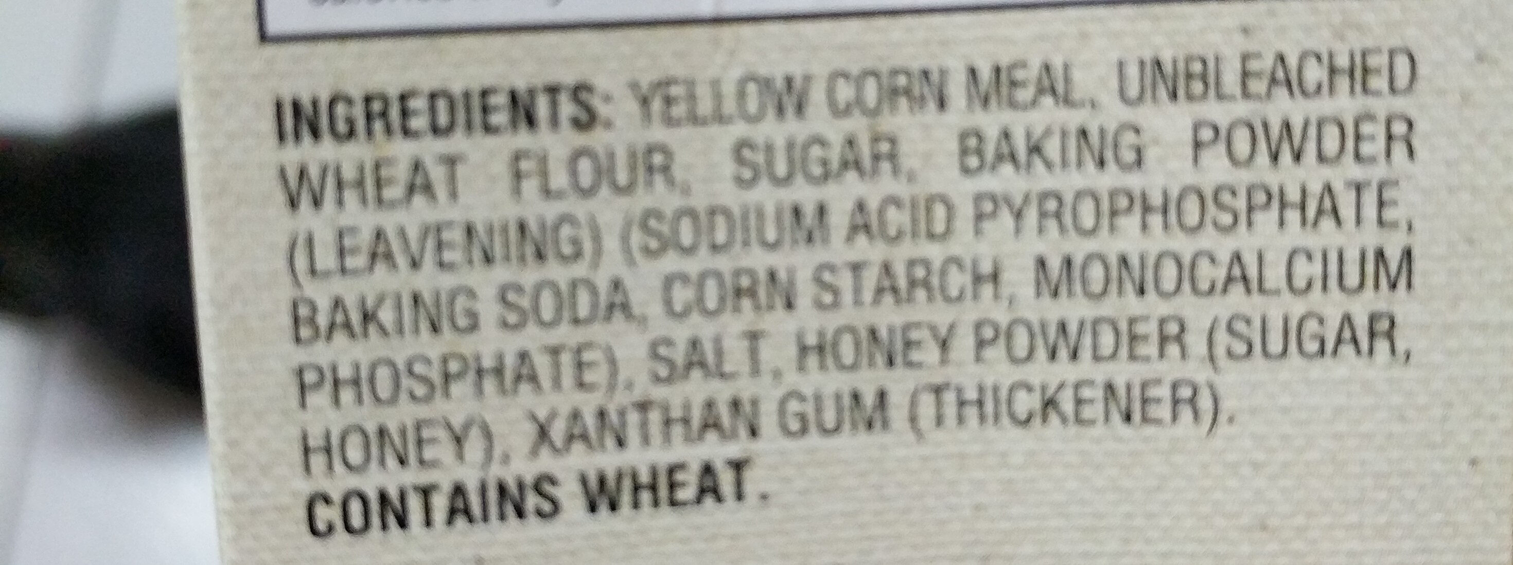 Simply homemade cornbread mix - Ingredients