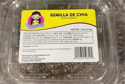Chia seeds - Producto - en