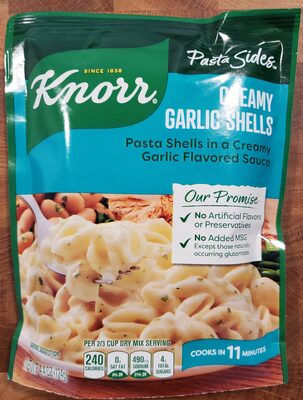 Italian sides creamy garlic shells - Produkt - en