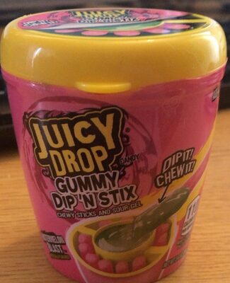 Calories in  Juicy Drop Gummy Dip ‘N Stix