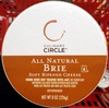 Culinary circle, all natural brie - Producto