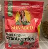 Sun maid organic sweetened dried cranberries - Product