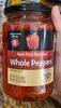Red fire roasted whole peppers - Product