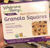 Dark chocolate chunk granola squares - Product