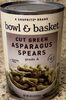 Cut Green Asparagus Spears - Produit