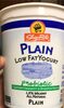 Plain low dat yogurt - Producto