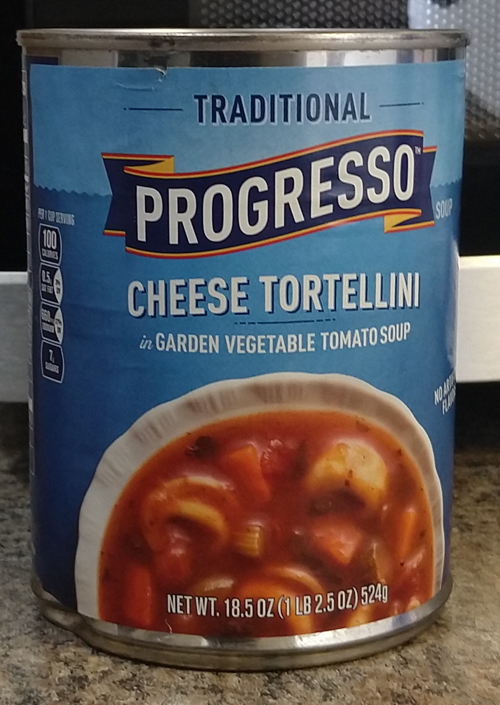 Progresso Traditional Cheese Tortellini in Garden Vegetable Tomato Soup - Product