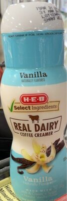 Calories in  Real Dairy Coffee Creamer Vanilla
