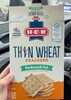 Thin wheater crackers reduced fat - Produkt