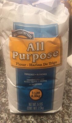 H E Butt Grocery Company, ENRICHED, BLEACHED ALL PURPOSE FLOUR, barcode: 0041220475070, has 0 potentially harmful, 0 questionable, and
    0 added sugar ingredients.