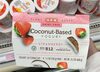 Coconut based yogurt strawberry - Product