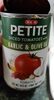 HEB petite diced tomatoes with garlic and olive oil - Product