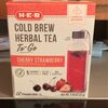Cold brew herbal tea - Product