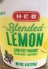 blended lemon yogurt - Product