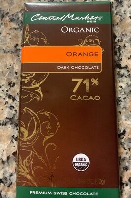 Orange Dark Chocolate - Produit - en