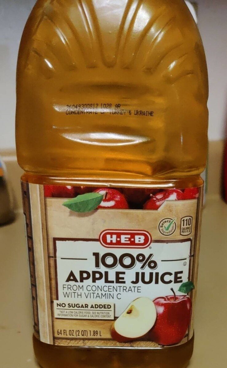 apple juice - Producto - en