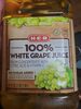 100% white grape juice - Product
