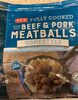 Beef & Pork Meatballs - Product