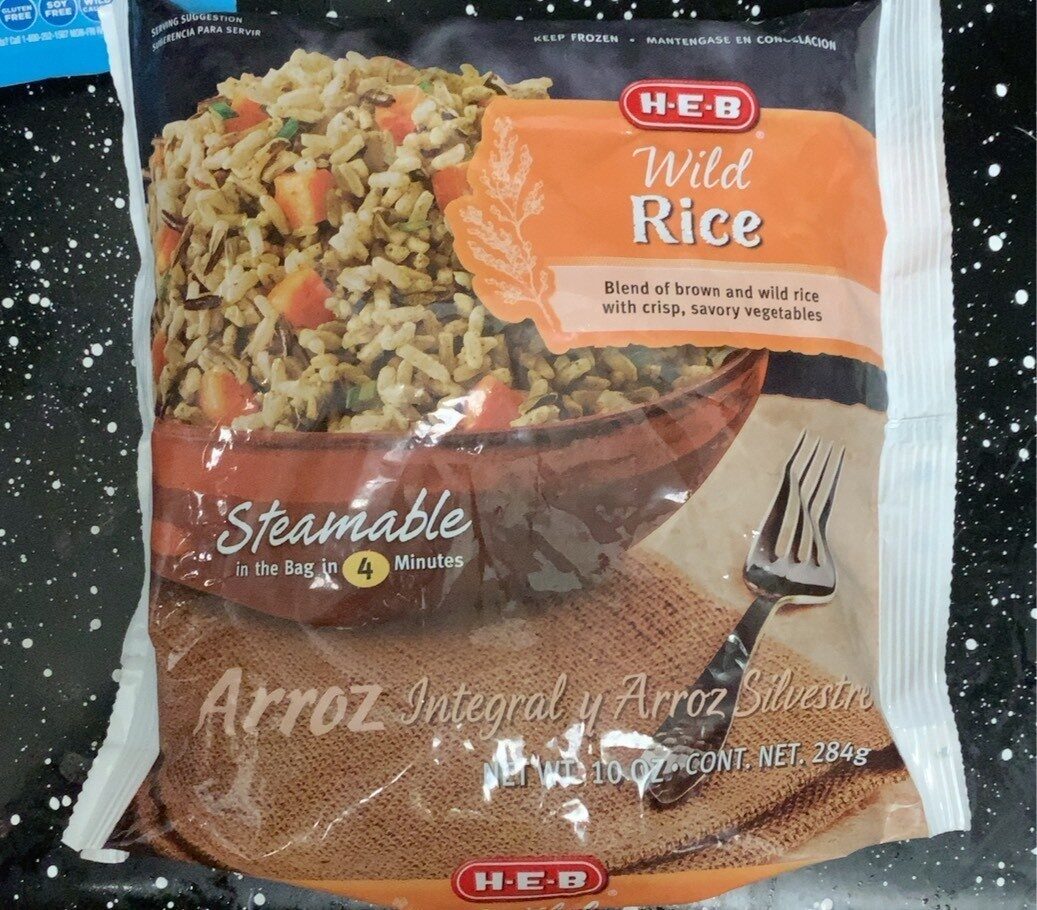 Steamable in the bag wild rice - Product