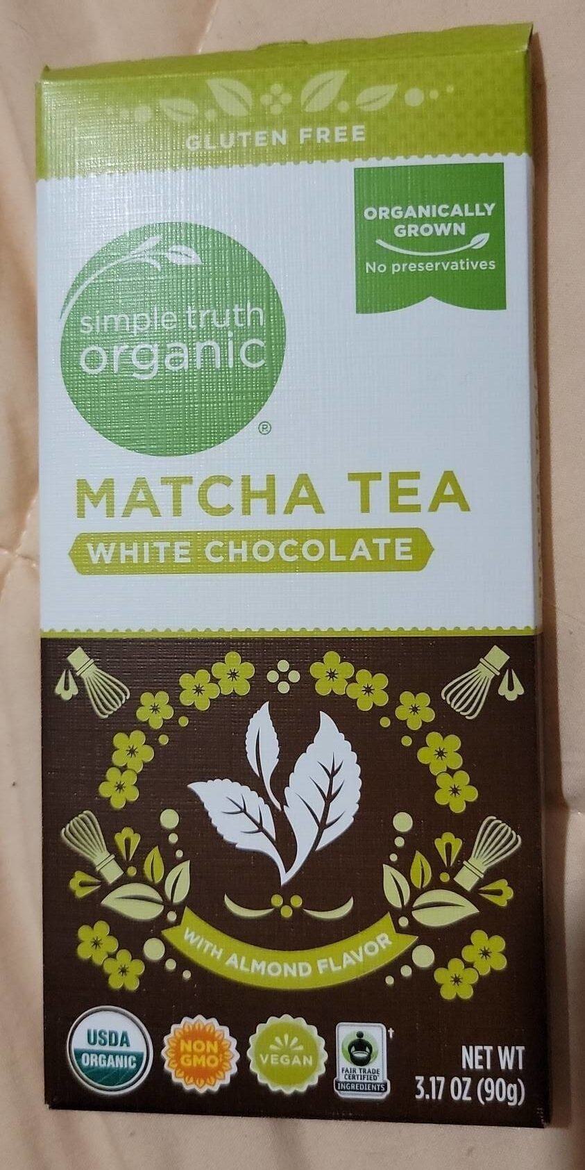 Matcha Tea White Chocolate - Product