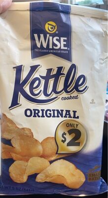 Original kettle cooked potato chips - Product