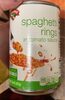 Spaghetti rings in tomato sauce - Product
