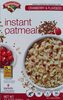 Cranberry & Flaxseed instant oatmeal - Produkt