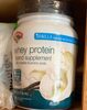 vanilla whey protein powder - Product