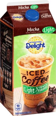 Calories in International Delight,  Dean Foods Company Iced Coffee Light Mocha